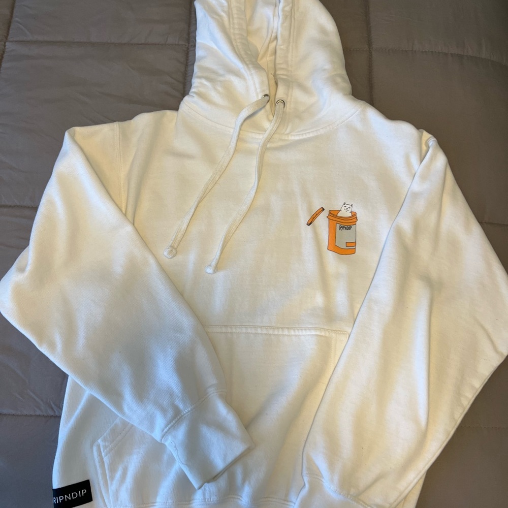 Rip n Dip white hoodie